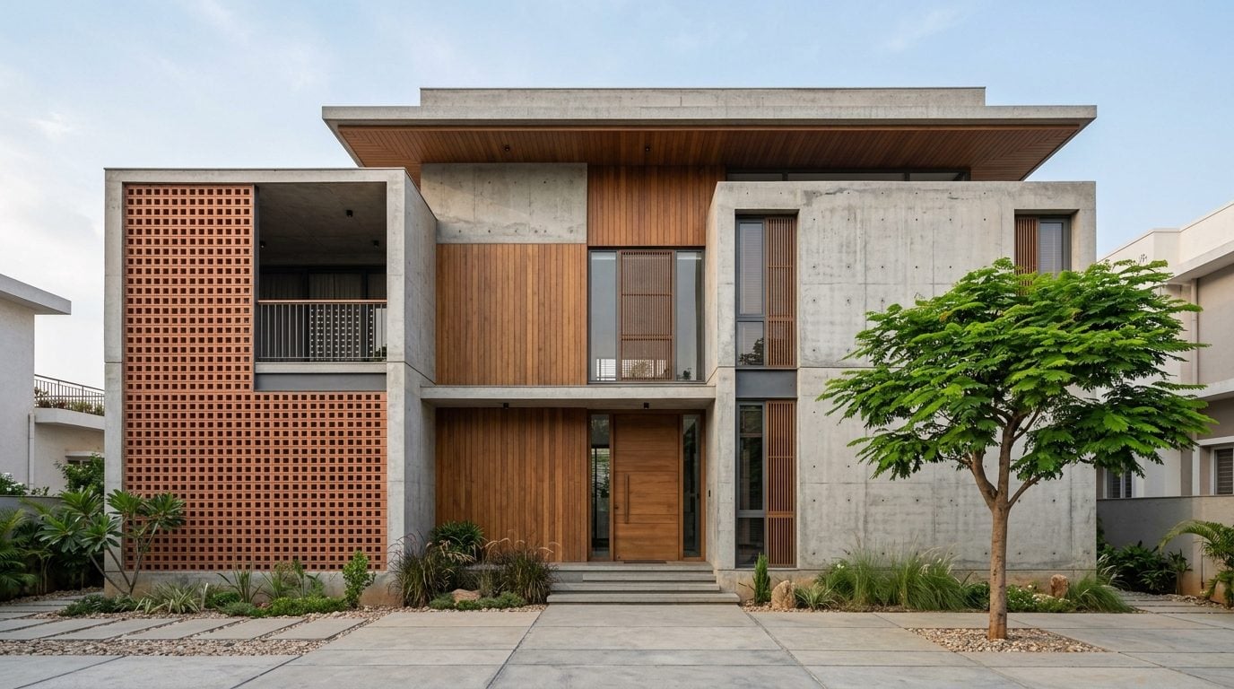 Modern residence