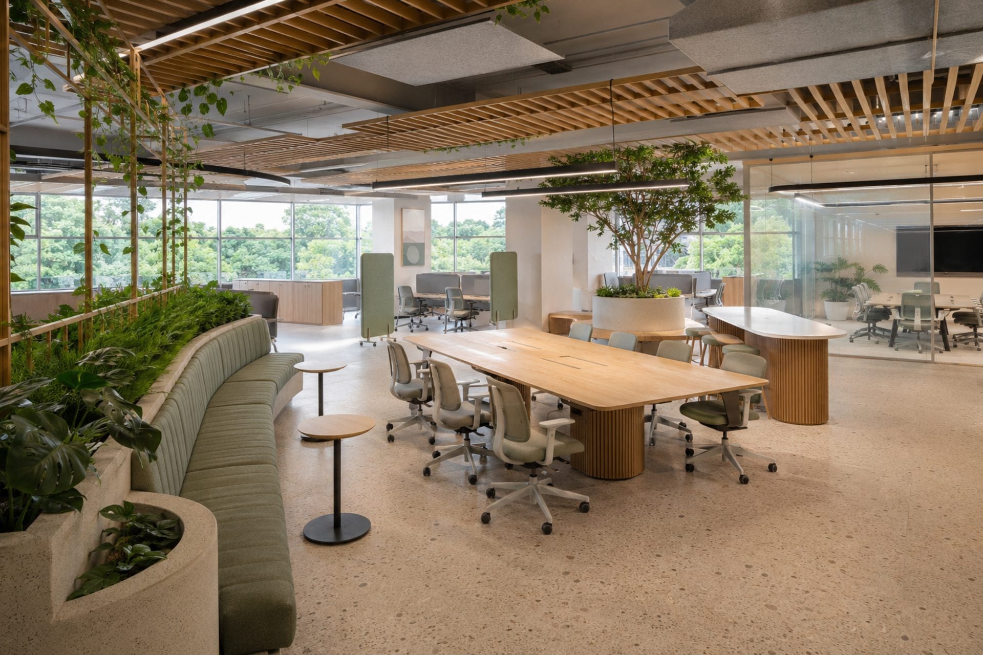 Biophilic Collaborative Workspace