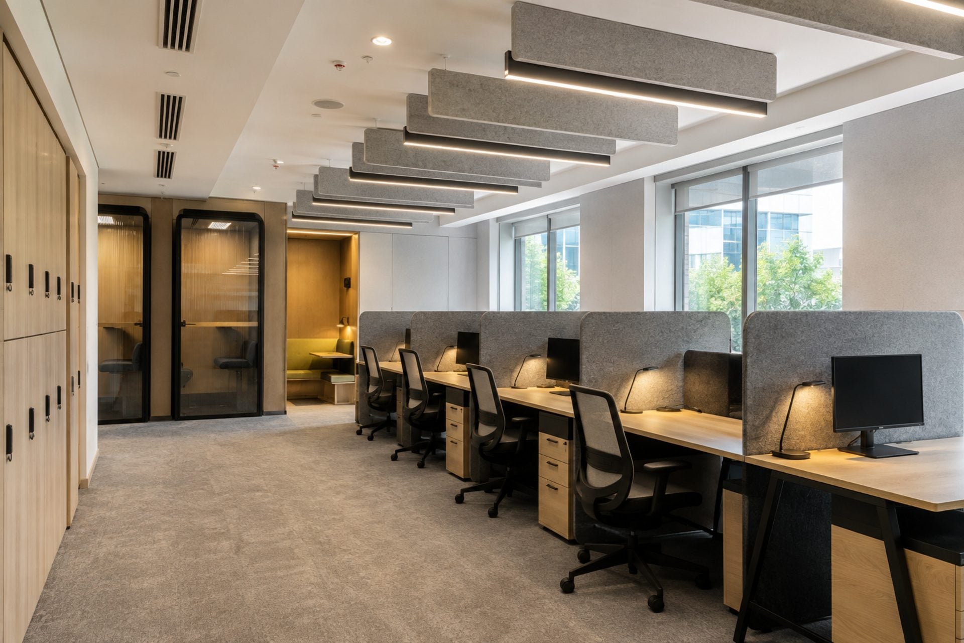Focus-Zone Office Interior